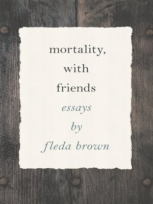 cover image of Mortality, with Friends